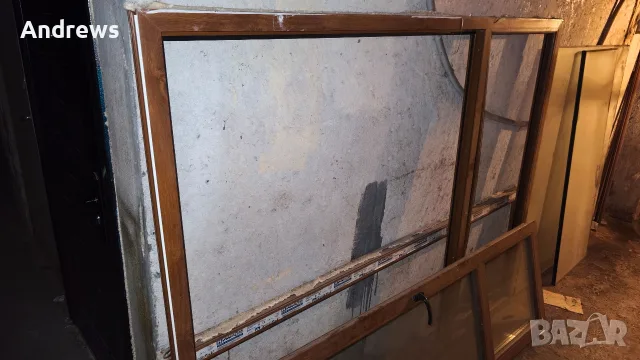 PVC дограма кафява , снимка 2 - Дограми - 55314381