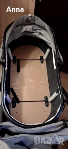 LORELLI Premium Комбинирана количка 2в1 BOSTON DOLPHIN GREY, снимка 7 - Детски колички - 54074696