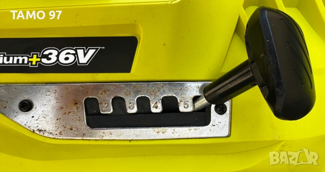 Ryobi RLM36X40H50 - Мощна акумулаторна косачка 36V , снимка 5 - Градинска техника - 54731565
