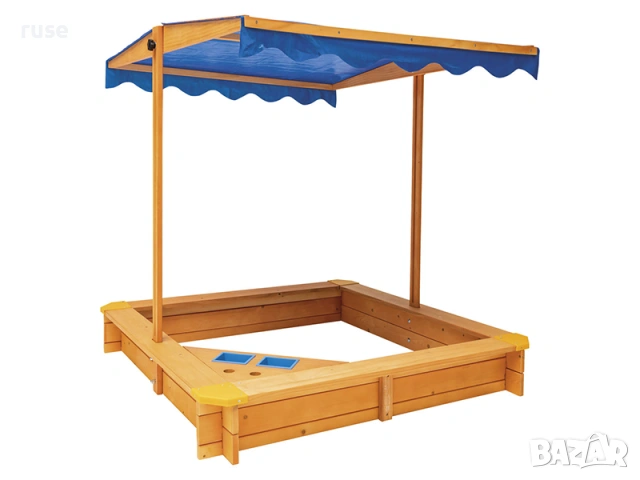 НОВ! Пясъчник с покривало и щанд за сладолед 118x118x118см, снимка 3 - Други - 53988190