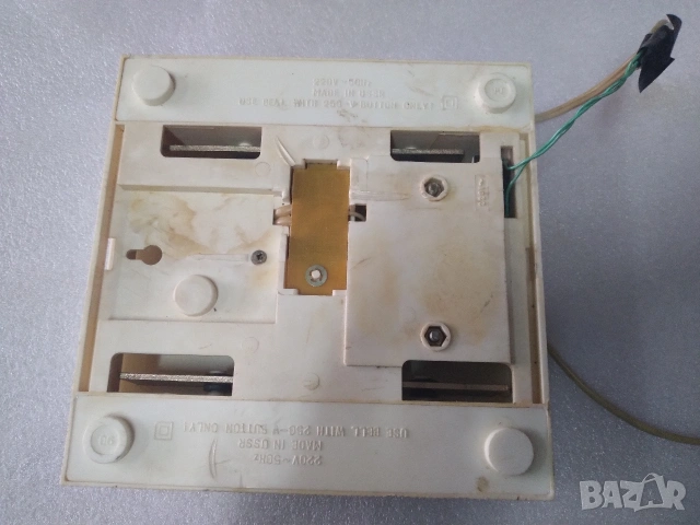 Ретро звънец за врата на 220V от СССР, снимка 4 - Други стоки за дома - 55258017