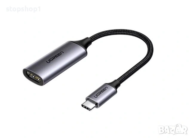 Адаптер Ugreen, USB-C, HDMI 2.0, 4K, 60Hz, Thunderbolt 3 за Macbook, сив