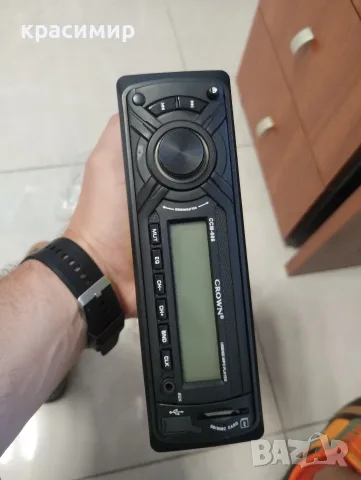 crown MP3 radio flash card радио за автомобил 