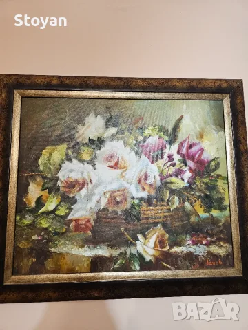 Маслена картина Рози