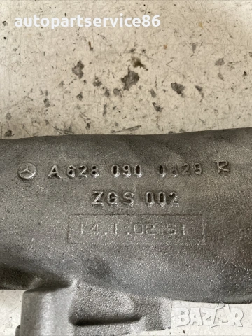 Всмукателна тръба за въздух за Mercedes ML W163 400 CDI (2004) A6280900629, снимка 2 - Части - 55233862