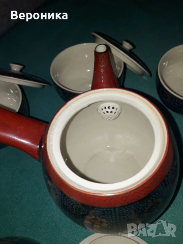 Японски сервиз за чайна церемония, снимка 4 - Сервизи - 53979773