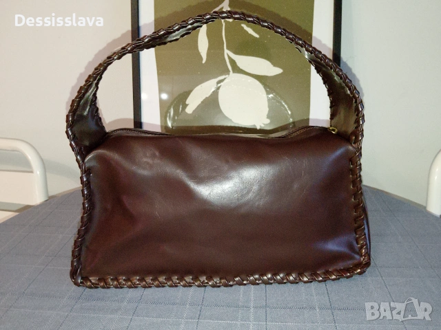 Кафява дамска чанта H&M
