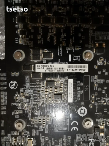 Nvidia gv-GTX980 4gd  4GB, снимка 2 - Видеокарти - 49069972