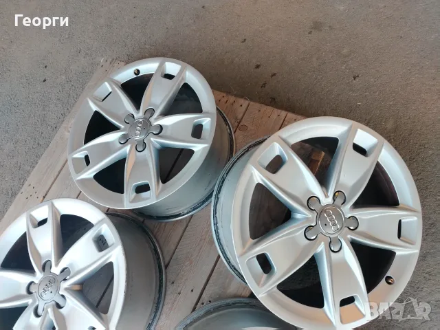 4бр.алуминиева джанта 17цола за Audi 5x112, снимка 2 - Гуми и джанти - 55645241