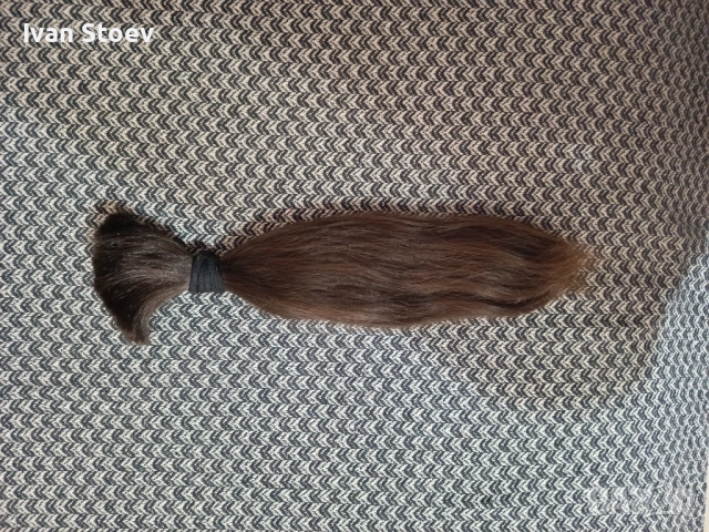 Естествена коса 33-³⁵см , снимка 2 - Аксесоари за коса - 54071688