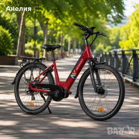 Електрически велосипед 26″ с батерия 522Wh, мотор 250W и пробег до 100 км – алуминиева рамка, 7 скор, снимка 3 - Велосипеди - 55626476