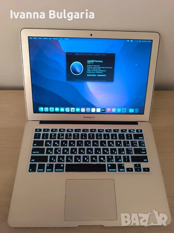 MacBook Air 13 2017, отлично състояние, със зарядно устройство