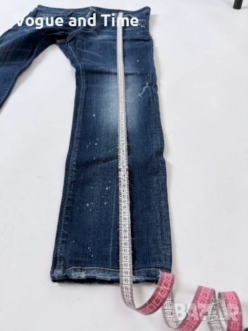 Дънки Dsquared2 размер 50, снимка 9 - Дънки - 54808646