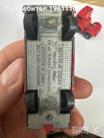 Количка Matchbox Ford Cortina -МИР - Разград., снимка 7 - Колекции - 54723531