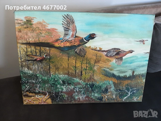 прекрасна картина, снимка 3 - Антикварни и старинни предмети - 54800031