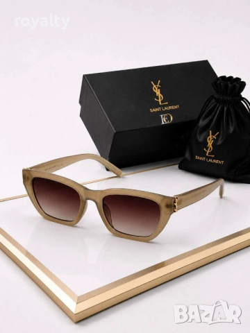 Yves Saint Laurent Нови Дамски Слънчеви Очила YSL Различни Цветове 