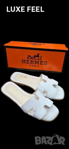 Hermes ⚜️Дамски Чехли , снимка 2 - Чехли - 54008230