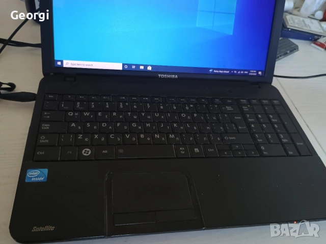 лаптоп Тошиба toshiba satalate 750 HDD, снимка 2 - Лаптопи за дома - 54395425