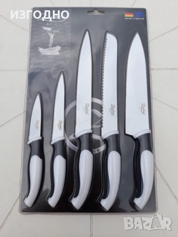 15€ И 18€*НОВИ*НЕМСКИ НОЖОВЕ КОМПЛЕКТ 4 И 5 БРОЯ, снимка 6 - Прибори за хранене, готвене и сервиране - 55121784