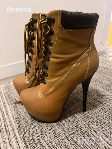Боти Timberland , снимка 2 - Дамски боти - 55112169