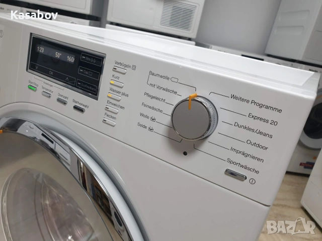 Miele W1 - TwinDos - Подсветка - Пералня Миеле 12м Гаранция, снимка 4 - Перални - 54480725