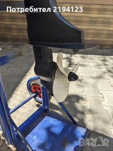 Алуминиева лодка с двигател, снимка 5 - Воден транспорт - 54345875