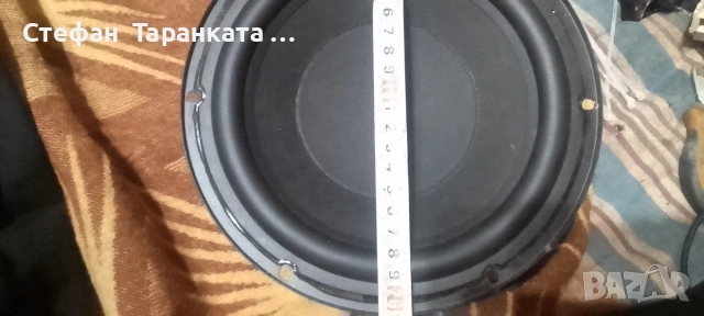 8 инчов басов говорител свалян от субуфер , снимка 7 - Тонколони - 54513625