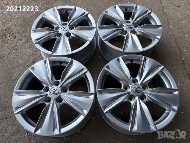 4 броя алуминиеви джанти за Lexus UX 17, снимка 2 - Гуми и джанти - 54235950