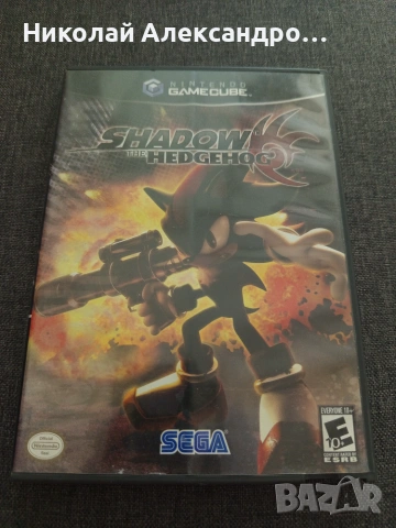 Shadow The Hedgehod Nintendo GameCube NTSC