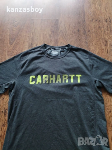 Carhartt Men's Loose Fit Heavyweight Short-Sleeve Logo Graphic - мъжка тениска р-р M КАТО НОВА, снимка 4 - Тениски - 55252704