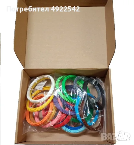 PLA Филамент за 3D Писалка / PLA Filament 3D Pen / Пълнител за 3D Писалка, снимка 5 - Рисуване и оцветяване - 55702725
