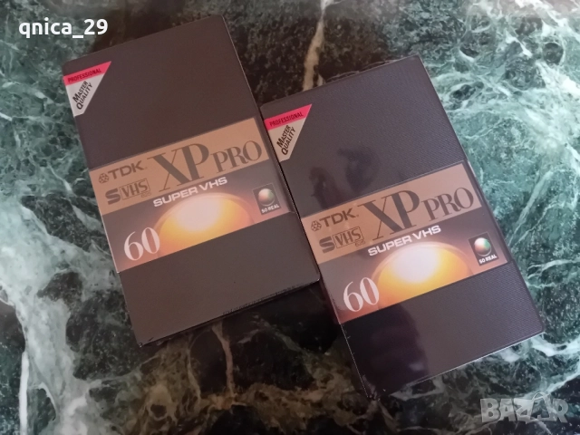 TDK XPpro 60 Super VHS видео касета