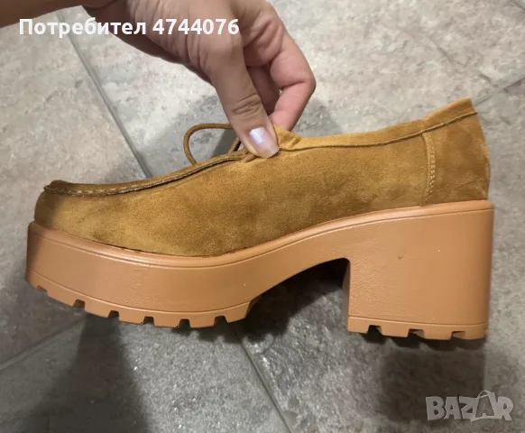 Дамски обувки Tendenz велур , снимка 2 - Дамски ежедневни обувки - 55414299