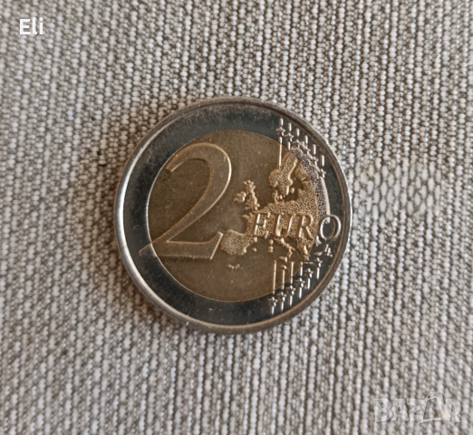 Монета 2евро Франция -30 evro, снимка 2 - Нумизматика и бонистика - 54861842