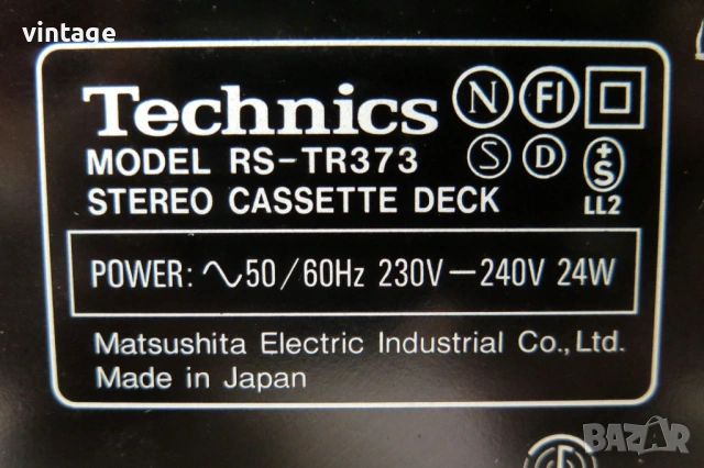 Technics RS-TR373, снимка 8 - Декове - 54788285