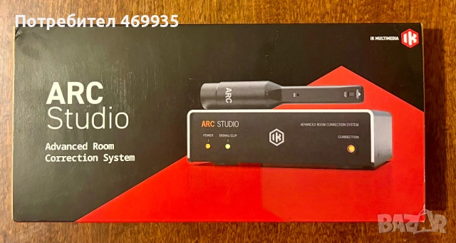 Продавам устройство за корекция на акустиката на помещение ARC STUDIO