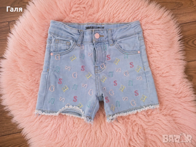 Къси дънкови панталонки Guess