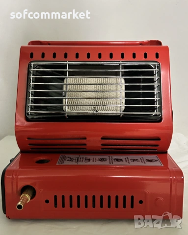  НОВ Газов отоплител Yinleader 808B – 1.3kW | ГАРАНЦИЯ | За къмпинг и риболов, снимка 4 - Газови котлони - 54223890