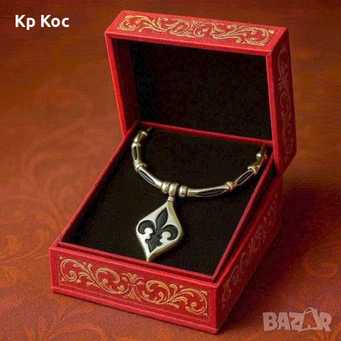 💎 Елегантно дизайнерско колие с орнамент