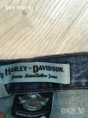 Harley-Davidson relaxed fit jeans класика за мъже, снимка 7 - Дънки - 55420484