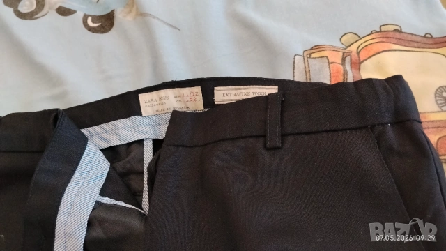 Официален панталон за момче Zara 152 см , снимка 2 - Детски панталони и дънки - 54446530