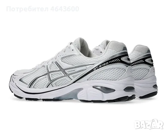 Мъжки маратонки Asics GT-2160 White/Pure Silver, снимка 5 - Маратонки - 55298294