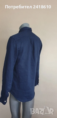POLO Ralph Lauren Len/ Лен Slim Fit Mens Size S НОВО! ОРИГИНАЛ! Мъжка Ленена Риза., снимка 11 - Ризи - 54873947