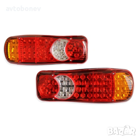 LED стопове за ремарке/платформа 12V-08, снимка 2 - Аксесоари и консумативи - 54832573