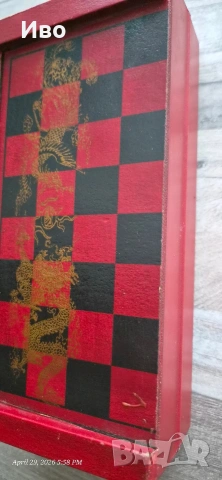 Китайски шахматен комплект - Chinese Chess Set, снимка 4 - Колекции - 54356973