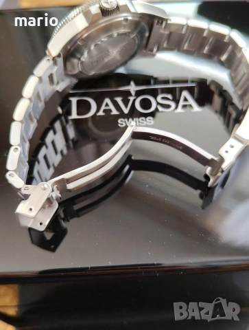 Swiss Made дайвър Davosa Argonautic Automatic (20 ATM) – Пълен Комплект, ПЕРФЕКТЕН!, снимка 4 - Мъжки - 55269187