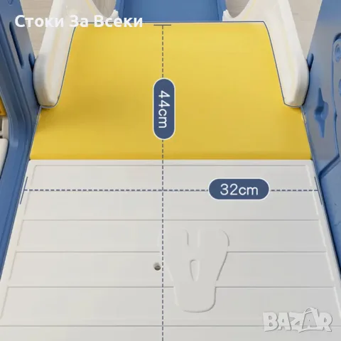 Самостоятелна детска пързалка 3 в 1 със стълба, снимка 7 - Други - 55310184