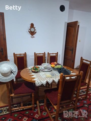 Холна гарнитура, трапезен комплект и секция, снимка 2 - Дивани и мека мебел - 54120838