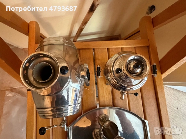 Малки самовари, снимка 5 - Антикварни и старинни предмети - 54649358