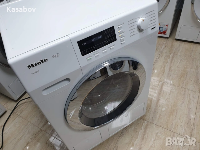 Miele W1 TwinDos Пералня Миеле 12м Гаранция, снимка 14 - Перални - 54394491
